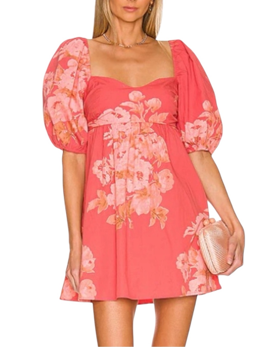 FREE PEOPLE Peony Babydoll Dress Femme Combo Size M -- GORGEOUS COLOR!!!